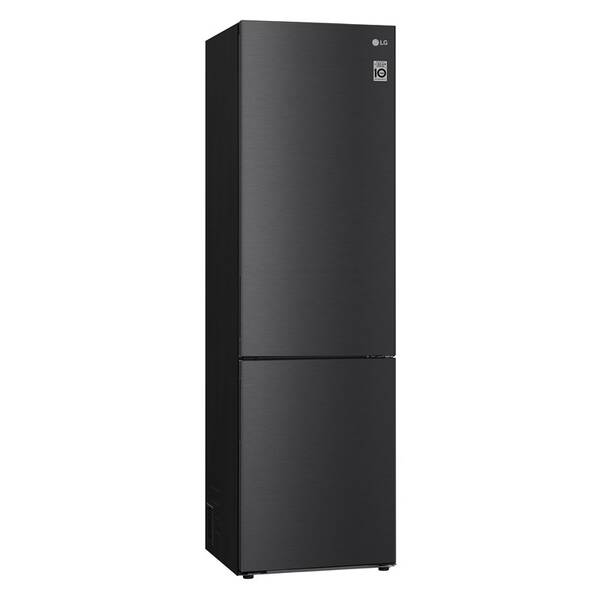 Chladnička s mrazničkou LG GBP62MCNBC černá barva
