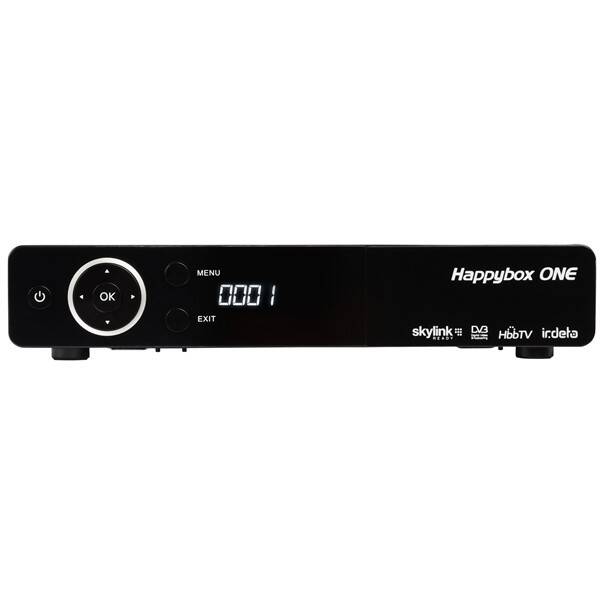 Satelitní přijímač Amiko Zircon Happybox One Skylink ready černá barva
