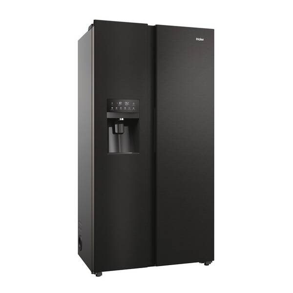 Americká lednice Haier HSR5918DIPB černá barva
