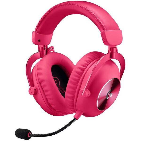 Headset Logitech G PRO X 2 Lightspeed Wireless růžová barva
