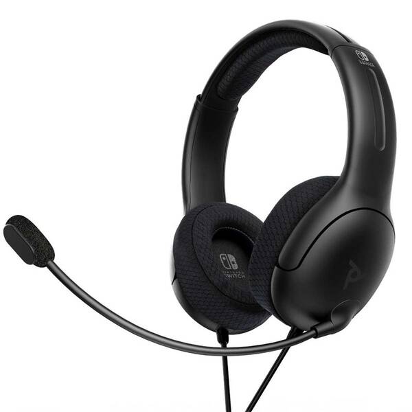 Headset PDP LVL40 pro Nintendo Switch černá barva
