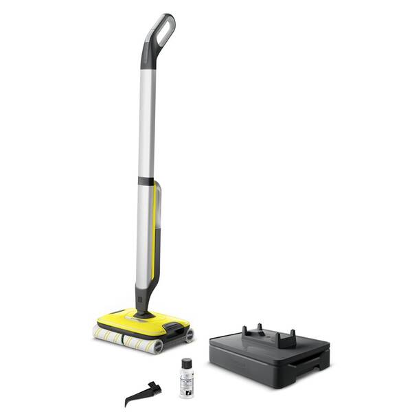 Podlahová myčka Kärcher FC 7 Cordless stříbrná barva
