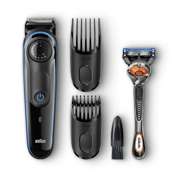 Zastřihovač vousů Braun BT3040 černá barva
