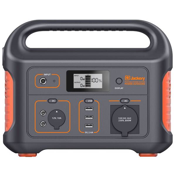 Nabíjecí stanice Jackery Explorer 500 (518 Wh) černá barva
