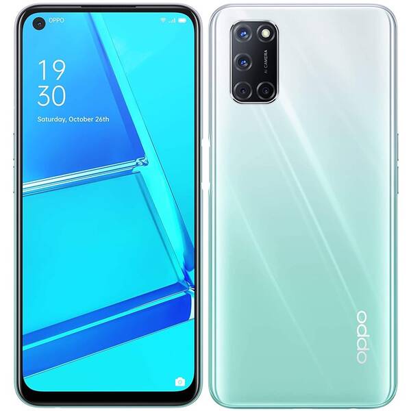 Mobilní telefon Oppo A52 - Stream White 
