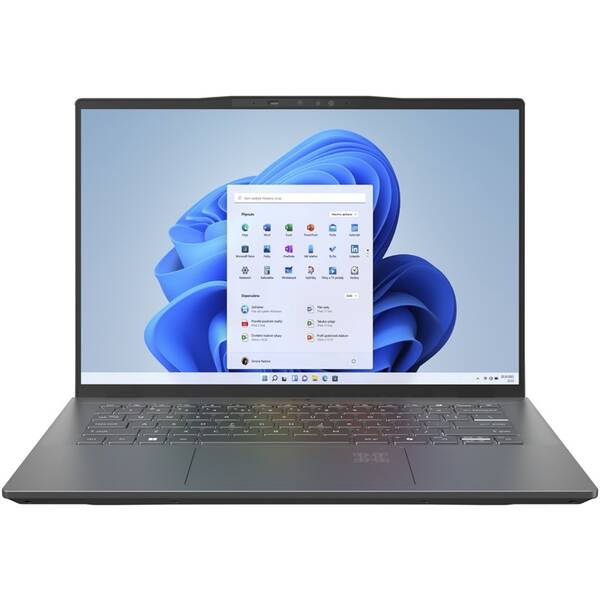 Notebook Acer Swift 14 AI (SF14-11-X6CS) šedá barva

