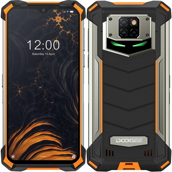Mobilní telefon Doogee S88 Plus Dual SIM - ZÁNOVNÍ - 12 měsíců záruka oranžová barva
