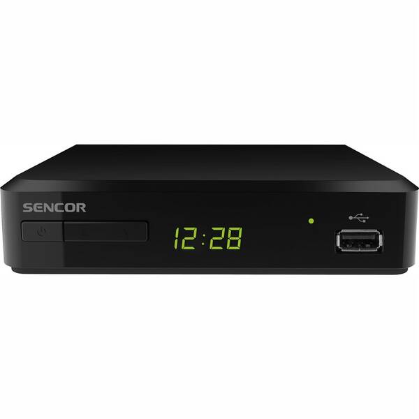 Set-top box Sencor SDB 520T černá barva
