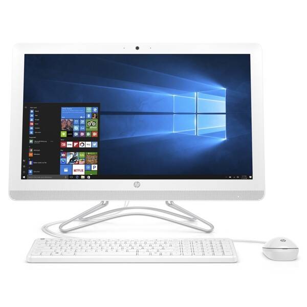Počítač All In One HP AiO 24-e001nc bílá barva
