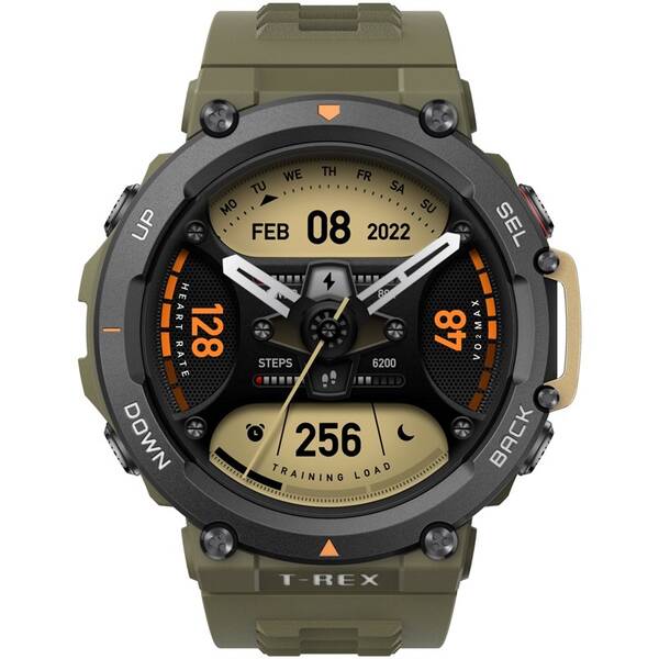Chytré hodinky Amazfit T-Rex 2 - Wild Green 
