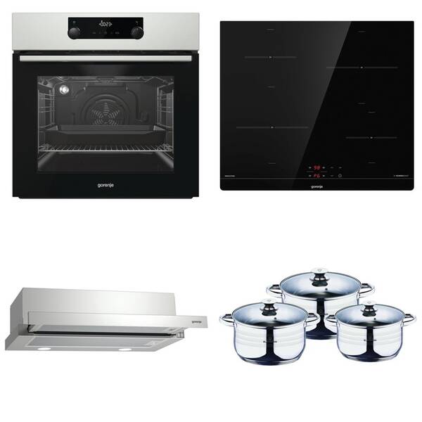 Set výrobků Gorenje BA737EX +  IT40SC + DF613X + BL-3160 
