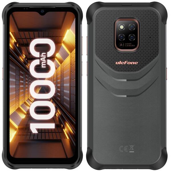 Mobilní telefon UleFone Power Armor 14 Pro 6 GB / 128 GB černá barva
