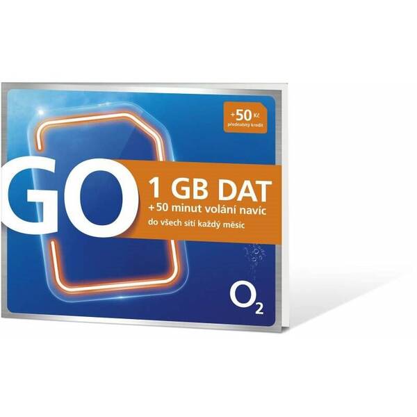 SIM karta O2 GO 1 GB 
