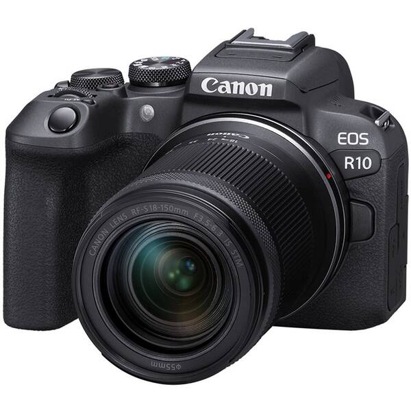 Digitální fotoaparát Canon R10 + RF-S 18-150 IS STM černá barva
