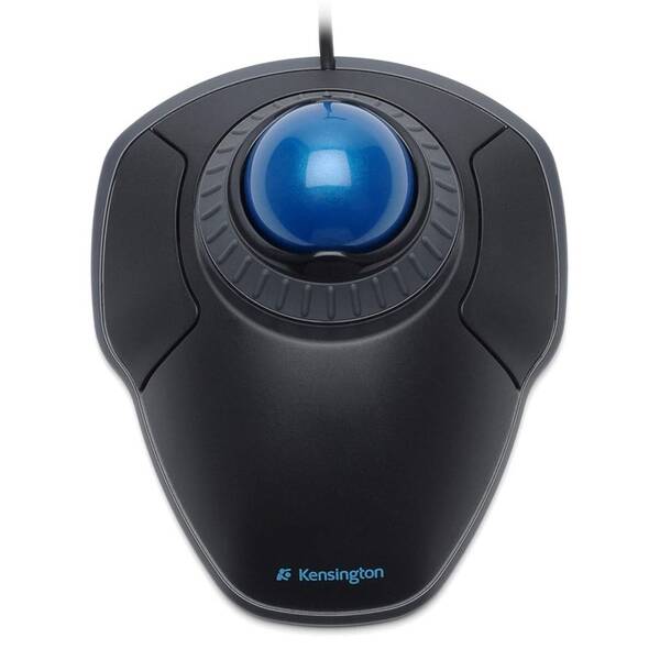Trackball KENSINGTON Trackball Orbit Scroll Ring černá barva
