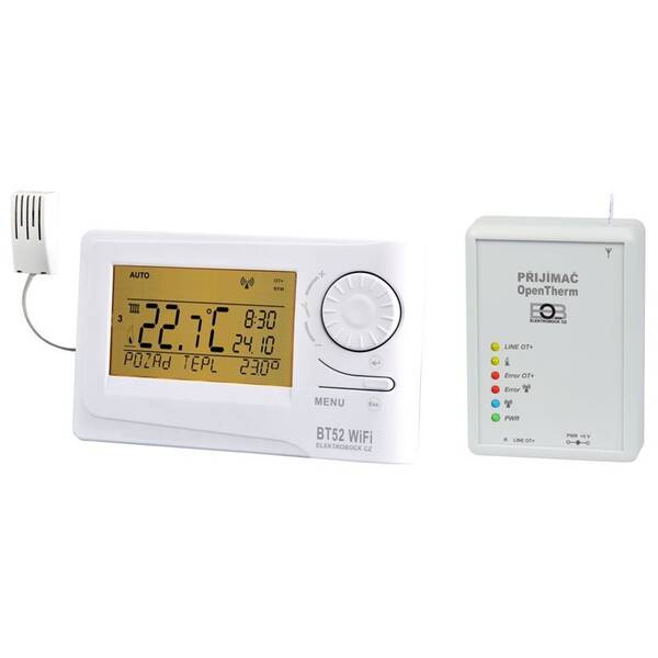 Termostat Elektrobock OpenTherm s WiFi modulem 
