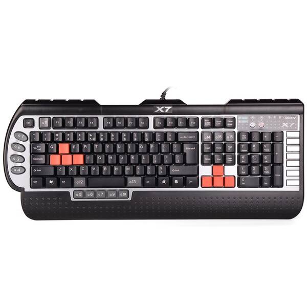 Klávesnice A4Tech G800V, USB, CZ černá barva
