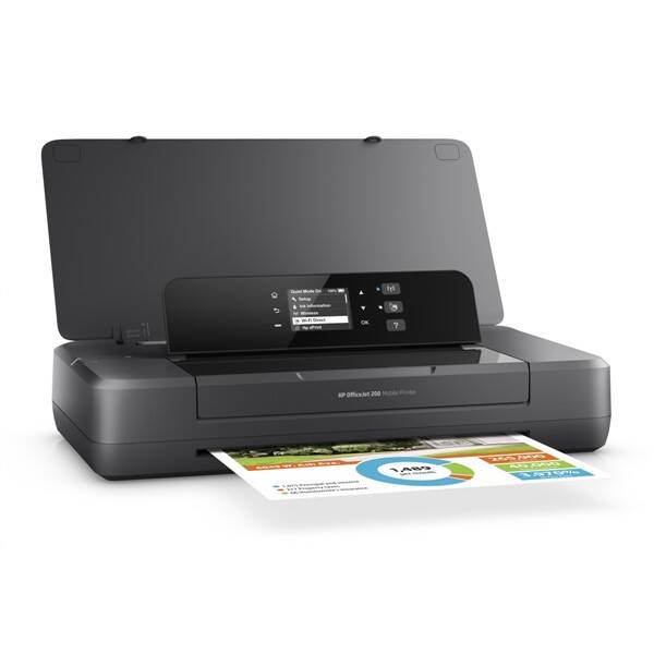 Tiskárna inkoustová HP Officejet 202 Mobile Printer černá barva
