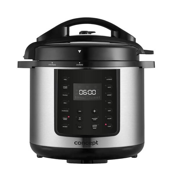 Multifunkční tlakový hrnec Concept CK8001 černá barva
