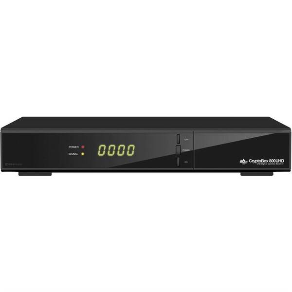Satelitní přijímač AB Cryptobox 800UHD černá barva
