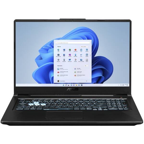 Notebook Asus TUF Gaming A17 černá barva
