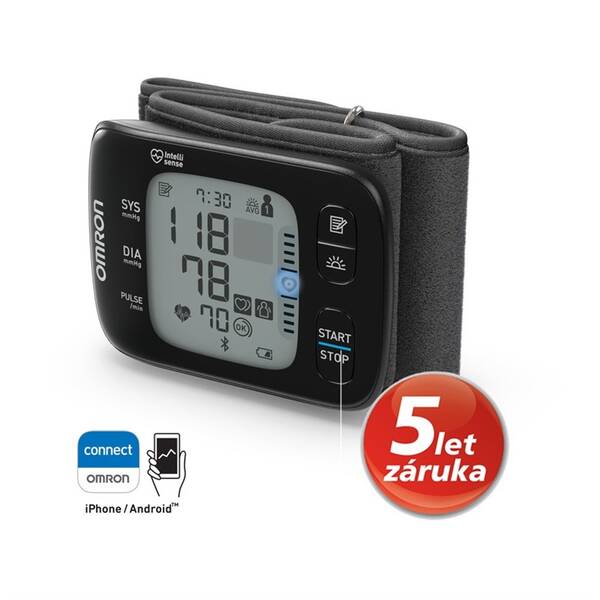 Tlakoměr na zápěstí OMRON RS7 Intelli IT 

