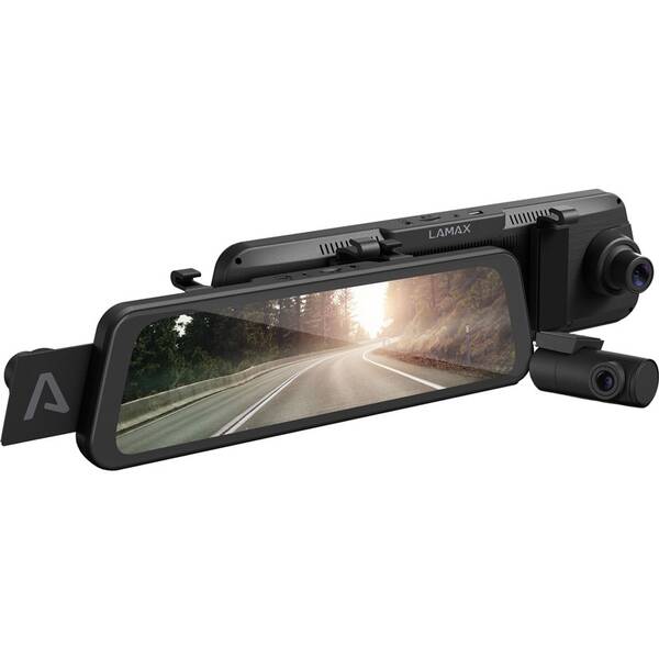 Autokamera LAMAX S9 Dual GPS (s detekcí radarů) černá barva
