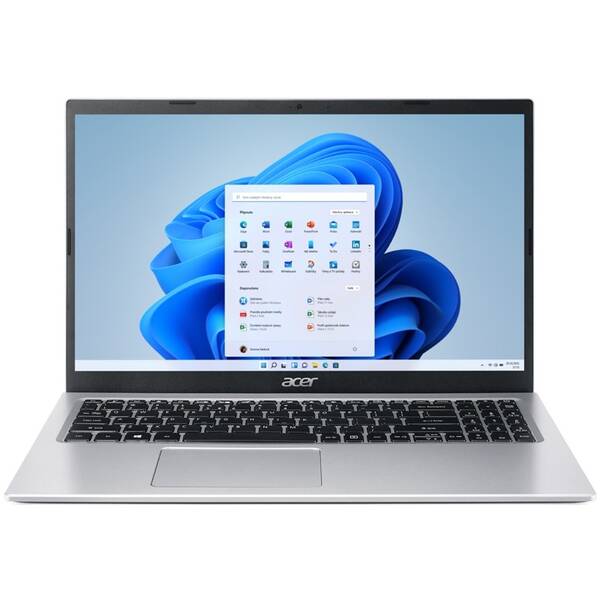 Notebook Acer Aspire 3 (A315-35-P8R8) + Microsoft 365 pro jednotlivce stříbrná barva
