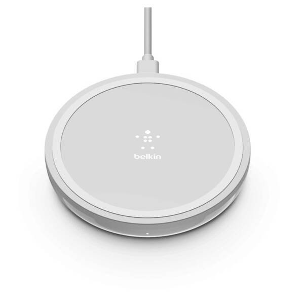Bezdrátová nabíječka Belkin 10W Qi bílá barva
