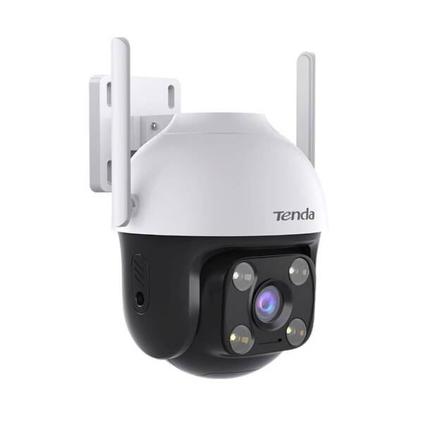 IP kamera Tenda RH7-WCA, venkovní, otočná, LED světlo černá barva
