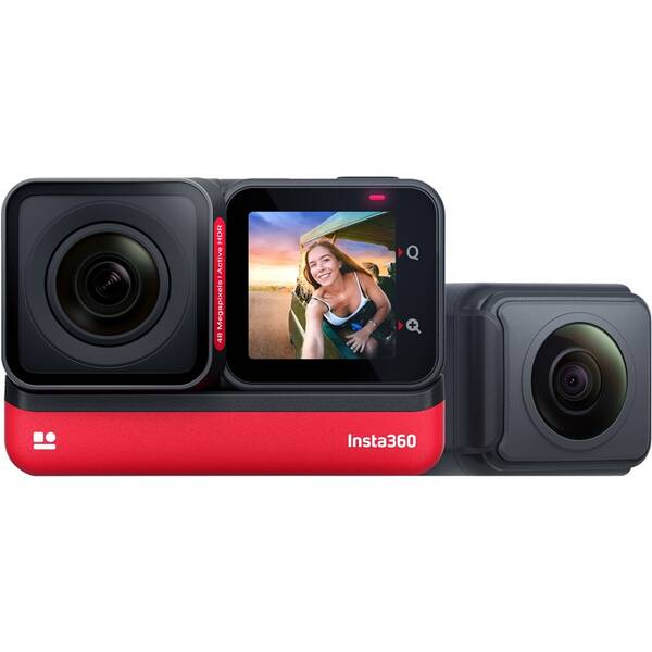 Outdoorová kamera Insta360 ONE RS (Twin Edition) černá barva
