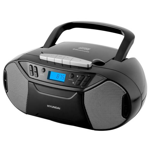 Radiomagnetofon s CD Hyundai TRC 333 AU3BTB černá barva
