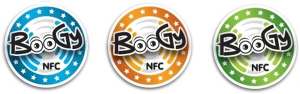 Příslušenství CPA Halo NFC štítek BOOGY samolepka (3ks) 
