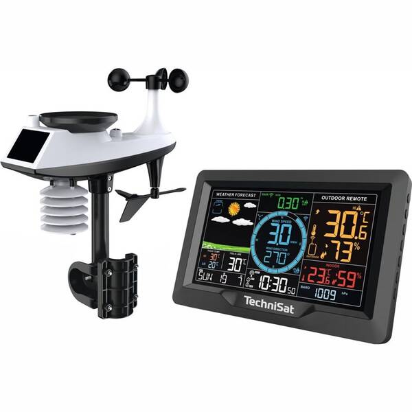 Meteorologická stanice Technisat IMETEO X6 černá barva
