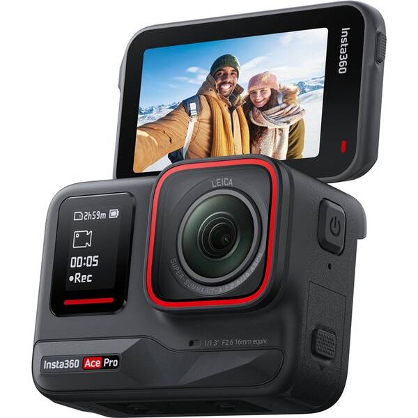 Outdoorová kamera Insta360 Ace Pro černá barva
