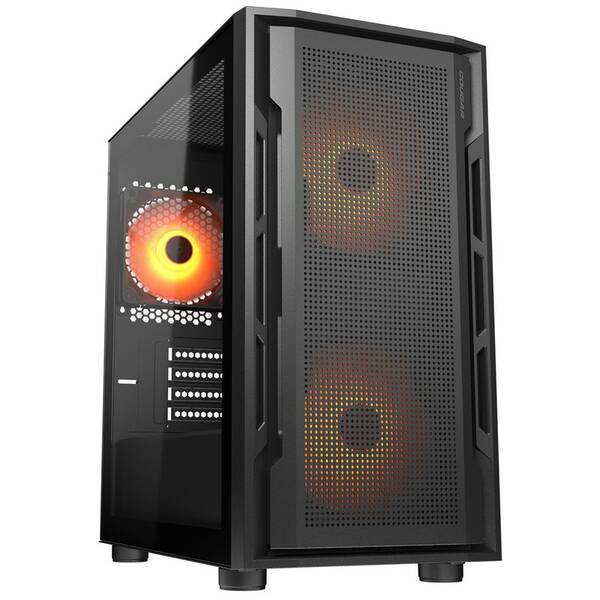 Case Cougar UNIFACE RGB Mini černá barva
