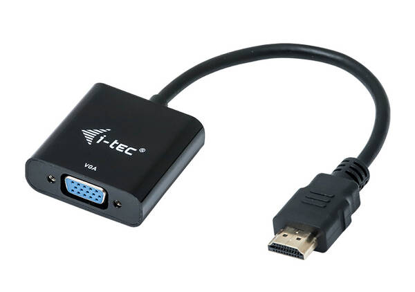 Redukce i-tec HDMI/VGA černá barva
