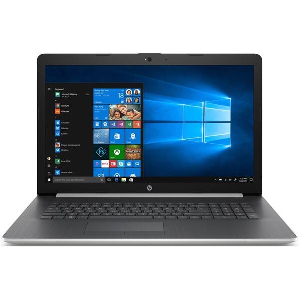 Notebook HP 17-by0017nc stříbrná barva
