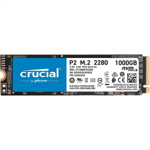 SSD Crucial P2 1TB M.2 
