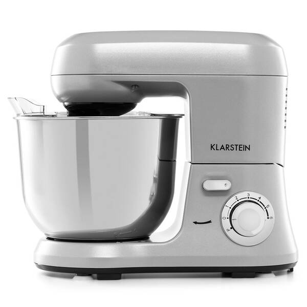 Kuchyňský robot Klarstein Bella Robusta Metal šedá barva
