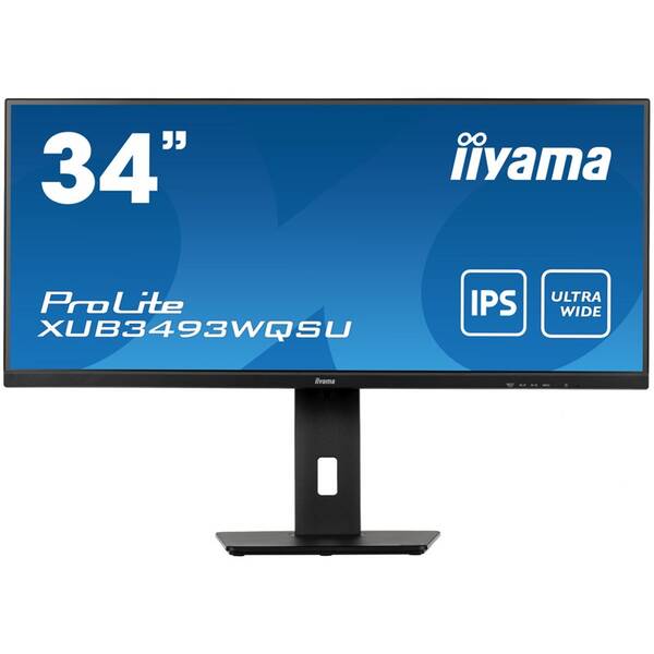 Monitor IIYAMA ProLite XUB3493WQSU-B5 černá barva
