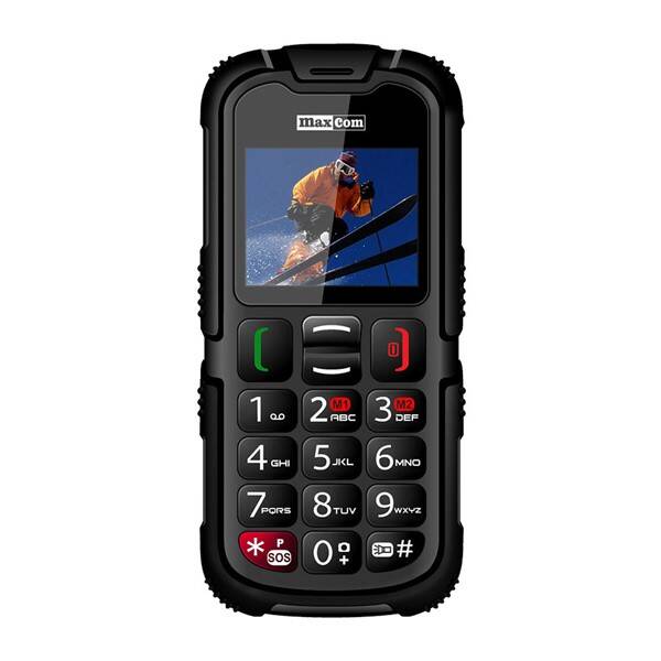 Mobilní telefon MaxCom Strong MM910 Dual SIM černá barva
