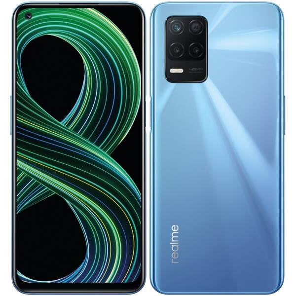 Mobilní telefon realme 8 5G 4/64 GB modrá barva
