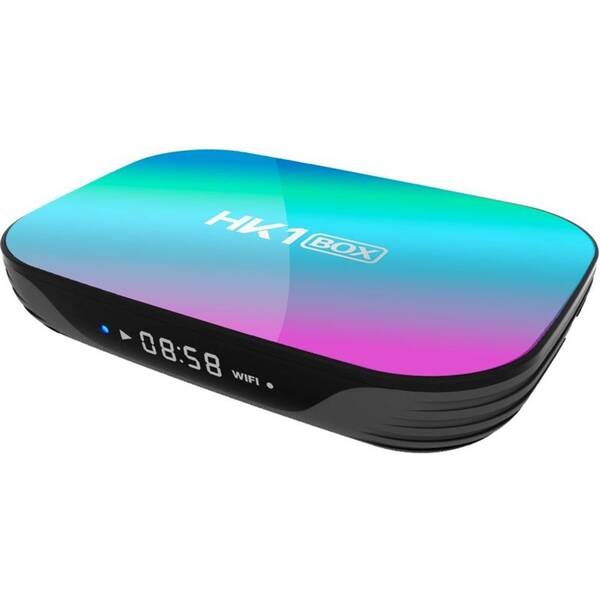 Multimediální centrum XtendLan Android box HK1 černá barva
