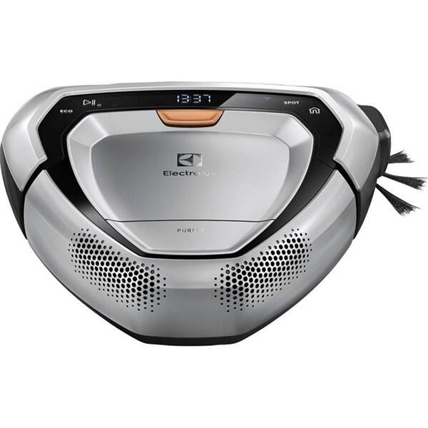 Robotický vysavač Electrolux PI91-5BSM stříbrná barva
