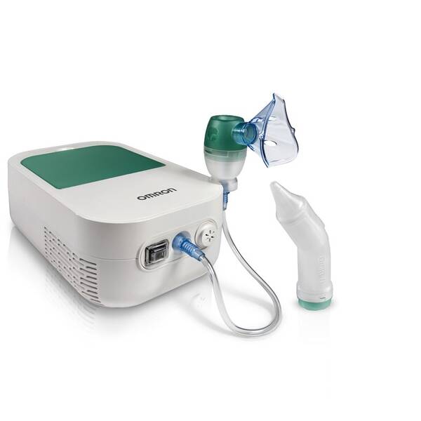 Inhalátor kompresorový OMRON DuoBaby (NE-C301-E) bílá barva
