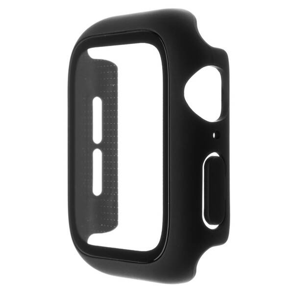 Ochranné pouzdro FIXED Pure+ s temperovaným sklem pro Apple Watch 41mm černá barva
