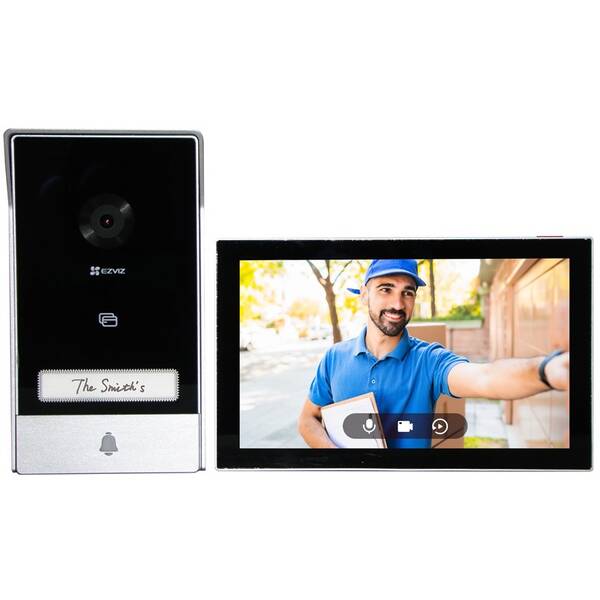 Dveřní videotelefon EZVIZ HP7 černá barva
