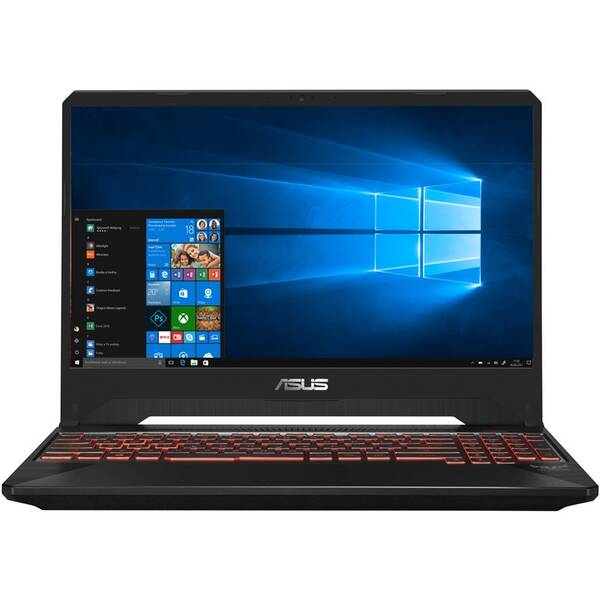 Notebook Asus TUF Gaming FX505GD-BQ111T černá barva
