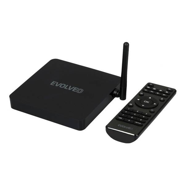Multimediální centrum Evolveo Android Box H8, Octa Core černá barva
